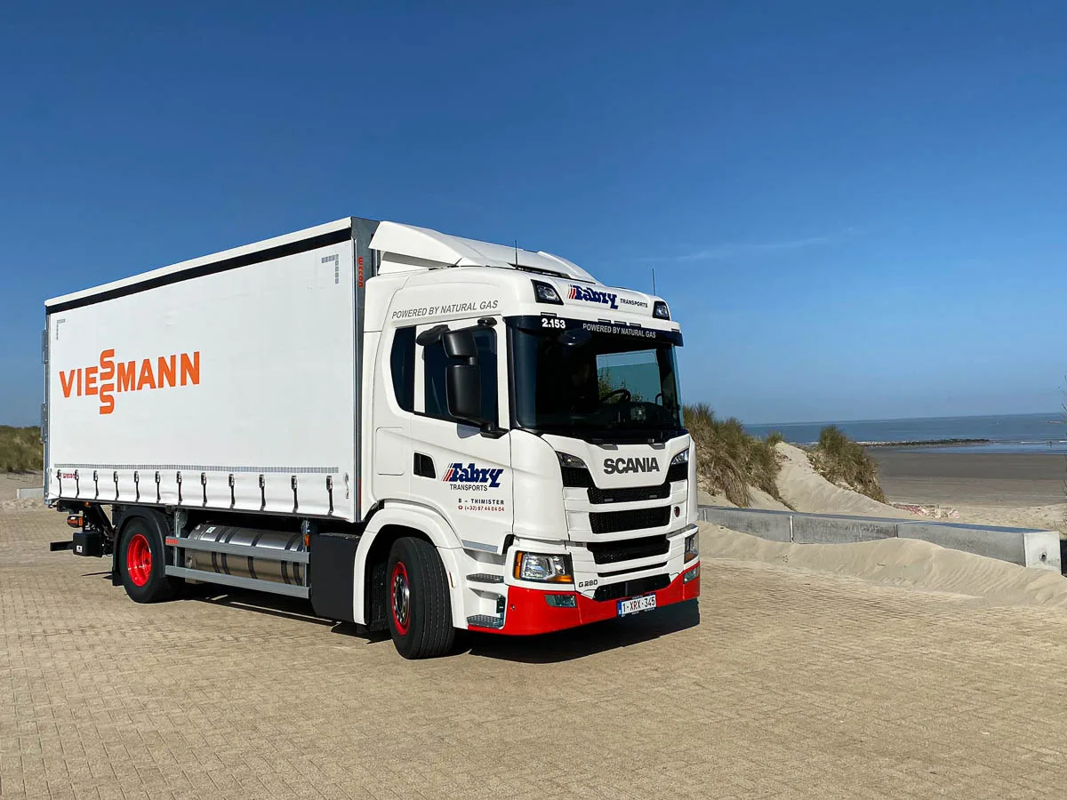 Camion LNG des Transports Fabry
